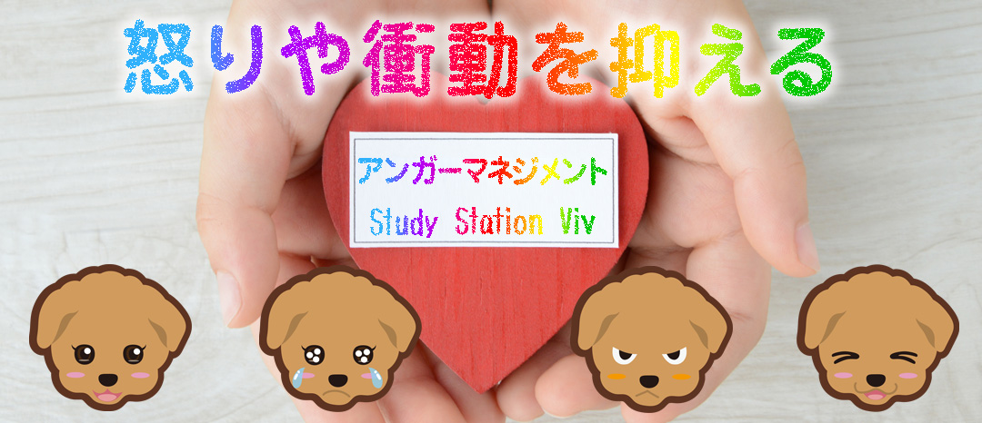 怒りや衝動を抑える アンガーマネジメント Study Station Viv